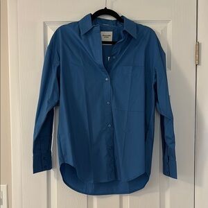 Abercrombie Button Up Blue Shirt